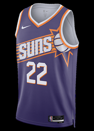 Phoenix suns nike icon edition swingman jersey - purple - miles bridges - unisex