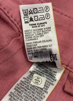 Льон + віскоза міді спідниця m&s collection 7