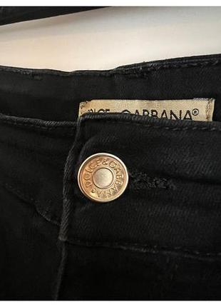Джинси dolce & gabbana чорні 6