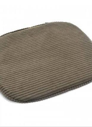 Килим геросс овал zoobaza - коричневий, №1 40х50х2