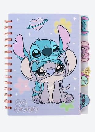 Блокнот a5 angel stitch на спирали с разделителями, 100 листов