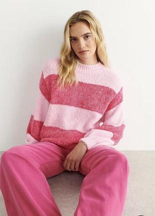 💗 дофаміновий светр gina tricot, розмір m