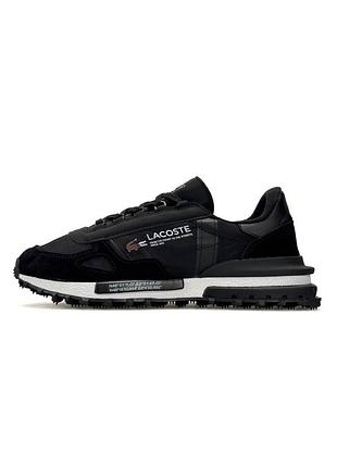 Чоловічі кросівки lacoste elite active m black white