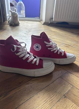 Кеди унісекс converse chuck taylor all star 2 червоні, розмір 35