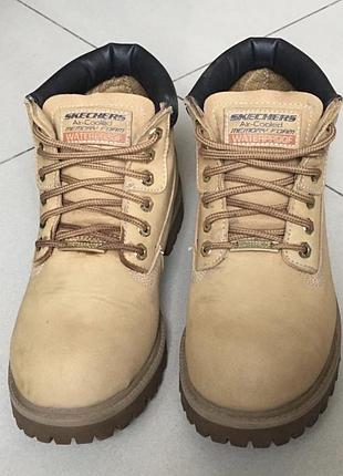 Черевики чоловічі skechers бежеві