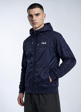 Vintage fila куртка-вітровка l чоловіча, retro, оригінал, вінтаж, vintage, retro, спортивна кофта, y2k