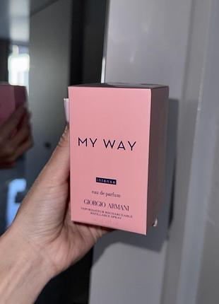 Жіночі парфуми шлейфові my way intense 90 мл парфюм