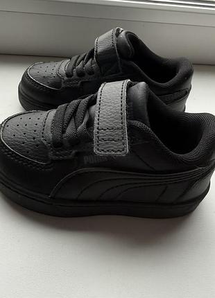 Кеди для дітей puma caven 2.0 puma black-cool dark gray