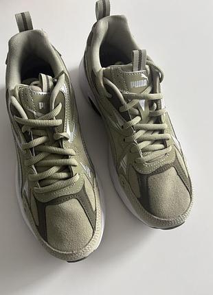 Кросівки чоловічі puma, оливкові