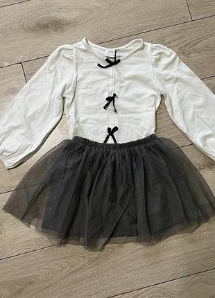 Біла кофтинка для дівчинки zara
