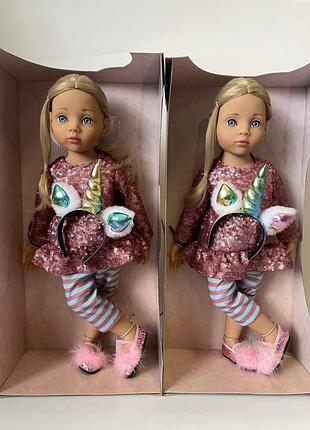 Кукла единорожка anna unicorn gotz 2666009, 50 см