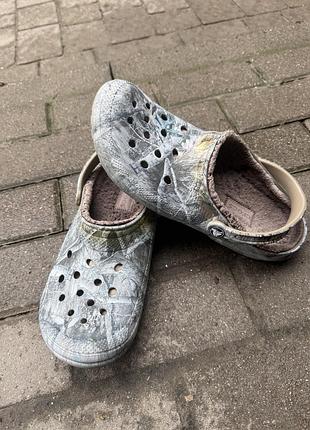 Утеплённые кроксы crocs оригинал м11