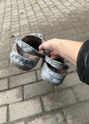 Утеплённые кроксы crocs оригинал м11 4