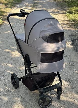Коляска carrello alfa 2в1 сіра