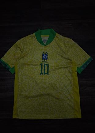 Футбольная джерси сборной бразилии No10 brazil