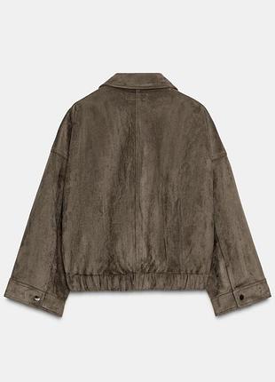 Куртка замшева zara 3