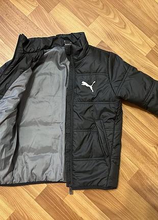 Куртка дитяча puma чорна 2