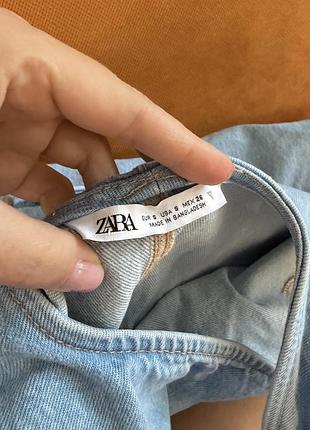 Zara джинсов сукня плаття сарафан с 4