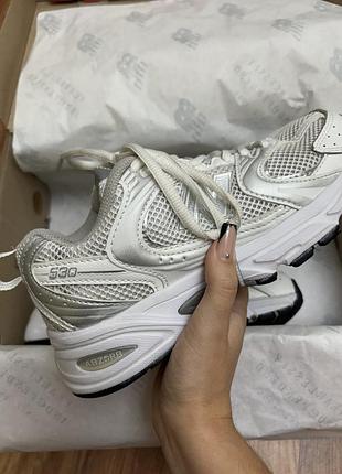Кросівки new balance 530 silver