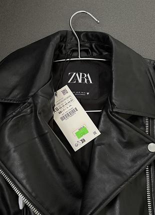 Куртка жіноча zara косуха чорна розмір xs