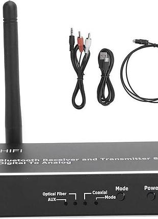 Бездротовий аудіоадаптер bluetooth 5.0 hifi приймач receiver d09