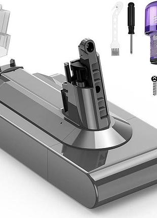 Сменный аккумулятор для dyson v11 3900 мач labtec аккумулятор литий-ионный 25.2 в+фильтр