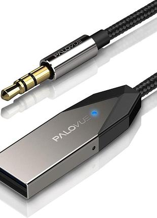 Адаптер palovue linkflow aux bluetooth ресивер аудіокомплект з usb-адаптером і роз'ємом 3,5 мм