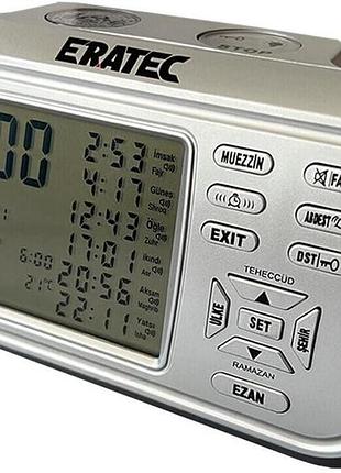 Молитвенные часы eratec az-6500 цифровые автоматические часы для чтения азана