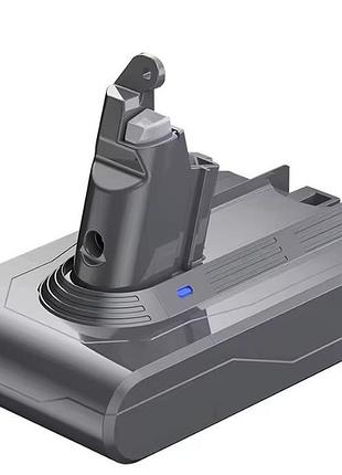 Аккумулятор для dyson v6 sv04/sv03/sv05/sv06 21.6 в dyeetic dy-v6 сменный аккумулятор для беспроводного пылесоса
