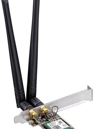 Wi-fi карта cudy ax 3000 wifi 6 bluetooth 5.2 pcle adapter we3000 двухдиапазонный wi-fi адаптер