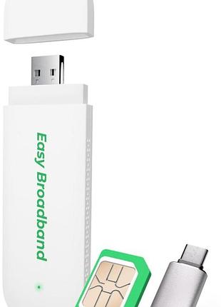Usb-модем 150 мбит/с eilotclub usb dongle 1gb портативный высокоскоростной wi-fi