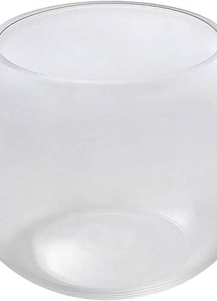 Стеклянная ваза-шар 19 см glass fish tank круглая ваза-террариум