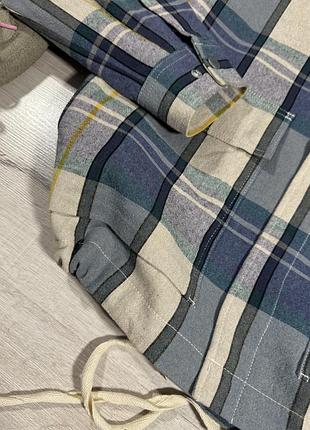 Куртка рубашка в клетку zara 4