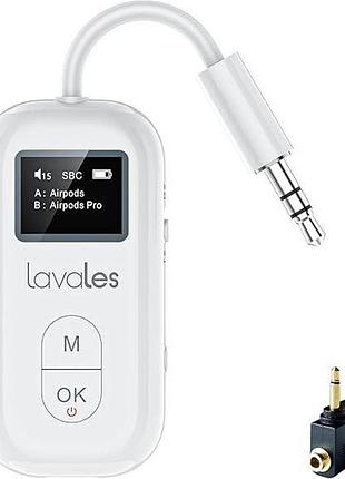 Bluetooth-аудіоадаптер bluetooth lavales safefly pro адаптер для навушників