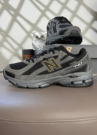 Водонепроникні кросівки new balance 740 thinsulate gtx grey black