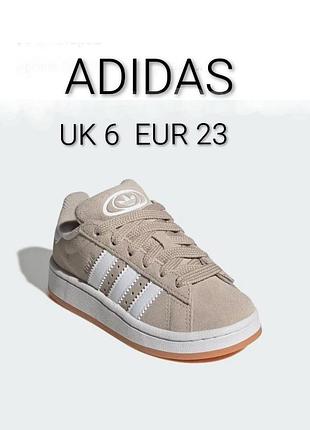 Крутые стильные замшевые кроссовки adidas campus made in vietnam. ru 6 eur 23