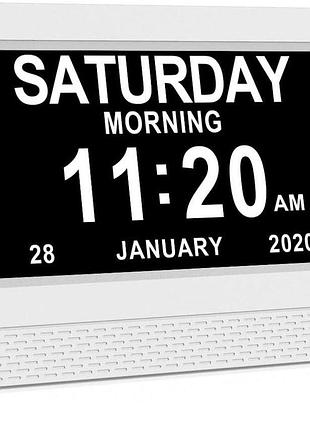 Цифровой календарь digital calendar clock sdc-k701/702 электронный будильник-календарь с 7-дюймовым экраном