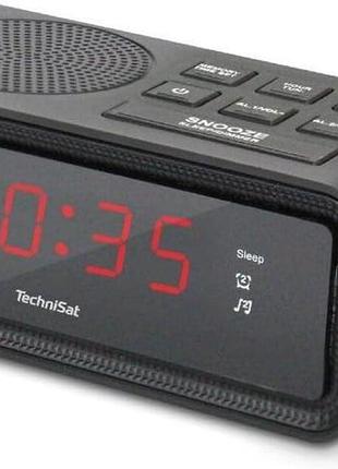 Радіобудильник technisat digiclock 2 компактний fm-будильник із радіо та світлодіодним дисплеєм