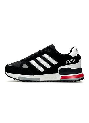 Чоловічі кросівки adidas zx 750 black red white