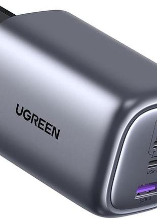 Зарядное устройство type g ugreen nexode cd226 adapter 100w мощный gan адаптер с 4 портами usb-c/usb