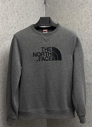 Чоловічий сірий світшот від бренду the north face
