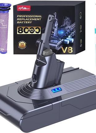 Аккумулятор для пылесоса dyson v8 8000 мач flylinktech cet4029-i09 b297 сменный аккумулятор для беспроводного пылесоса dyson
