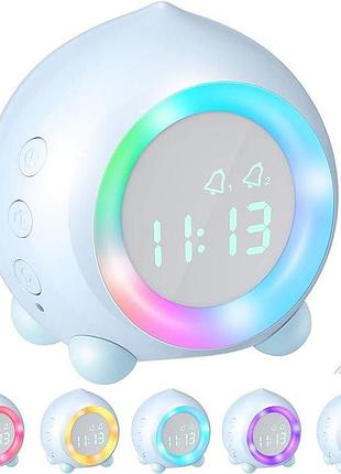 Цифровий будильник peach smart alarm clockmodel xr-mm-c1903 зі світлодіодною підсвіткою
