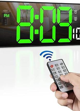 Электронные часы led alarm clock ds-6629 настенныйе часы с led-дисплеем+пульт дистанционного управления