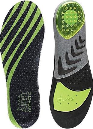 Ортопедические стельки 26.5 см sofsole aairr orthotic гелевые стельки с воздушной подушкой в ​​области пятки