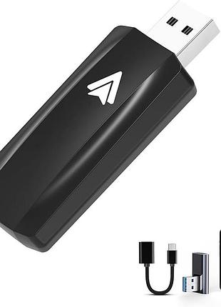 Беспроводной адаптер msxttly wireless adapter u2a-air конвертер android auto, wi-fi carplay адаптер