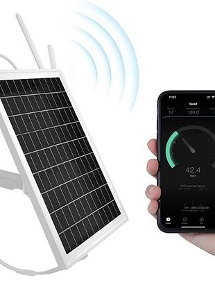 Вуличний wi-fi роутер lastcow d5-eu роутер на сонячній батареї 4g lte