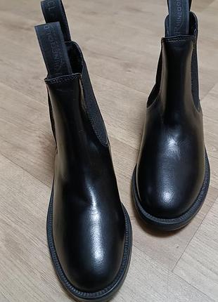 Стильні шкіряні черевики челсі rhinegold classic
