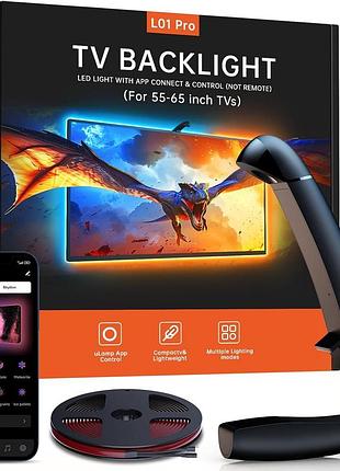 Світлодіодна підсвітка телевізора 55-65 дюймів 4.5 м gvyugke tv backlight l01pro світлодіодна стрічка для синхронізації з екраном