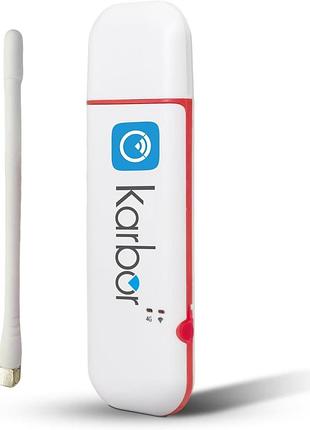 Портативний usb wi-fi адаптер з sim-карткою karbor 4g lte usb dongle зовнішній антенний модем